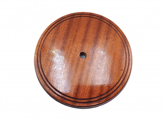 Varnished ceiling Pattress Sapele Approx. Width 200mm 