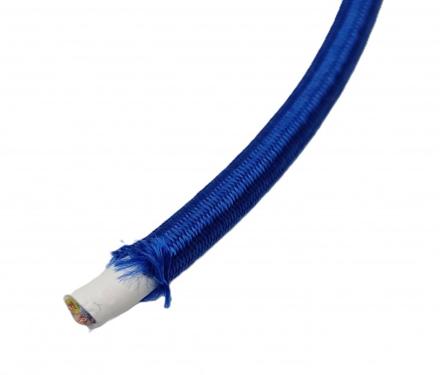 Round Braided 3 Core Flex Royal Blue 