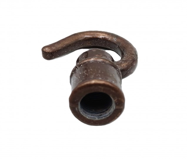 chandelier ceiling hook old brass 10mm female thread