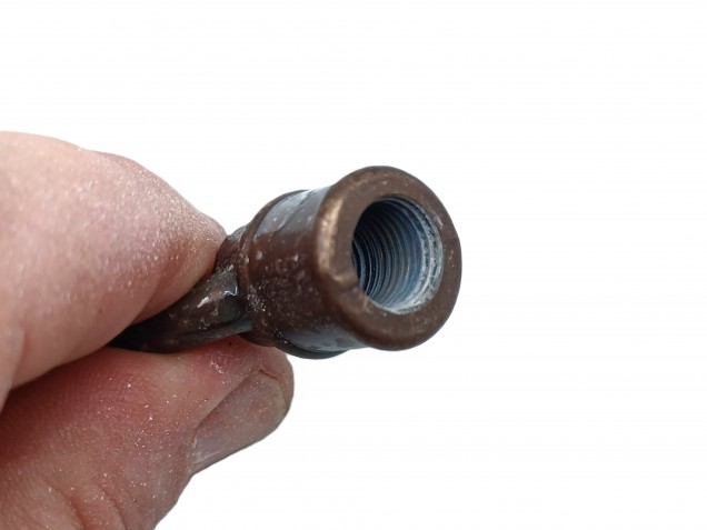 chandelier ceiling hook old brass 10mm female thread