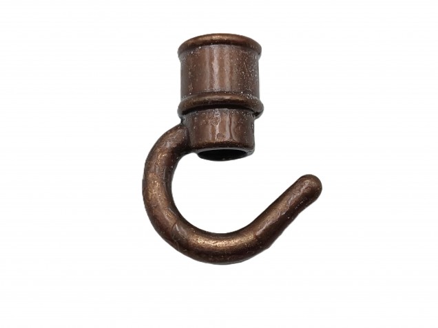 chandelier ceiling hook old brass 10mm female thread