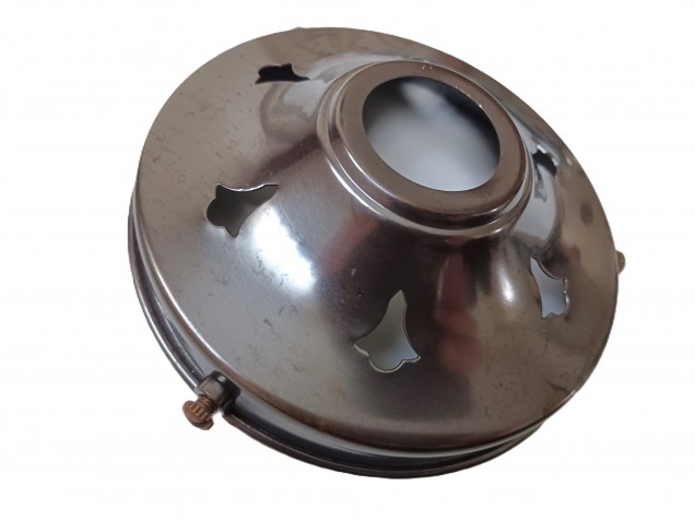 ANTIQUE BRASS EFFECT GALLERY WIDTH 109MM OR 4 1~4