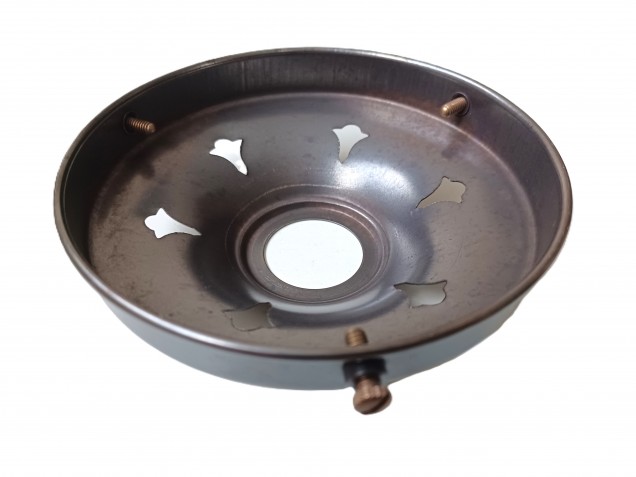 ANTIQUE BRASS EFFECT GALLERY WIDTH 109MM OR 4 1~4