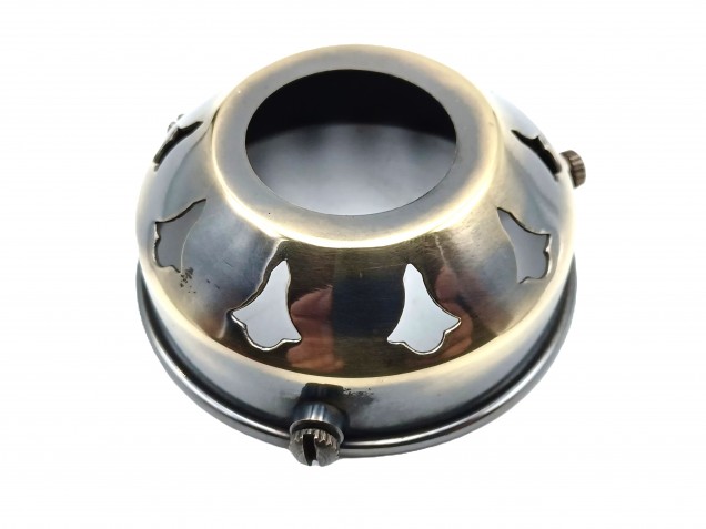 Brushed Antique Effect Lampshade Holder Gallery 2 1~4