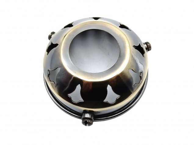 Brushed Antique Effect Lampshade Holder Gallery 2 1~4