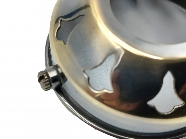 Brushed Antique Effect Lampshade Holder Gallery 2 1~4