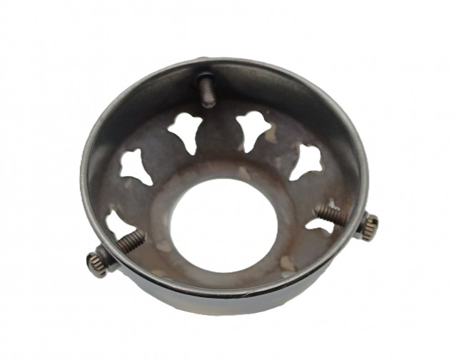 Brushed Antique Effect Lampshade Holder Gallery 2 1~4