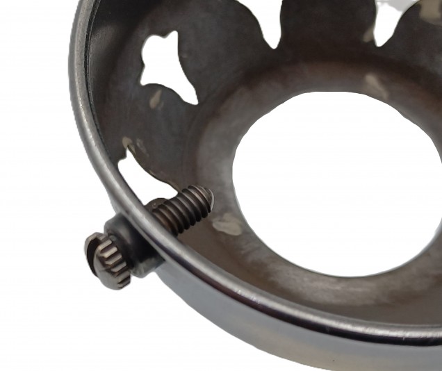 Brushed Antique Effect Lampshade Holder Gallery 2 1~4