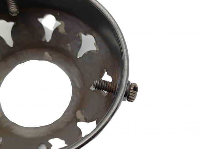 Brushed Antique Effect Lampshade Holder Gallery 2 1~4