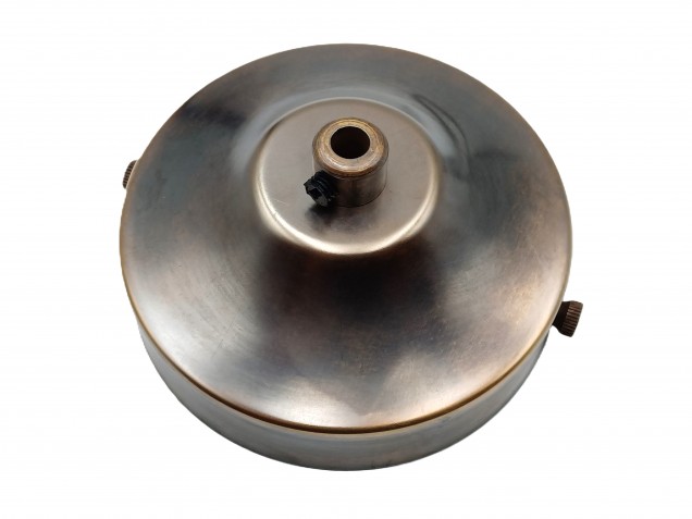 Antique Brass Ceiling Rose With E27 Lamp Holder Set 100mm Ceiling Rose