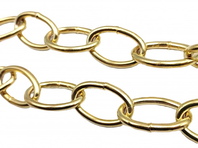 Chandelier Chain Welded Link 1 Inch- in Brass 50kg Max