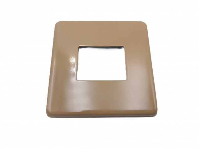 Light Switch Cover Plate Conversion In Beige