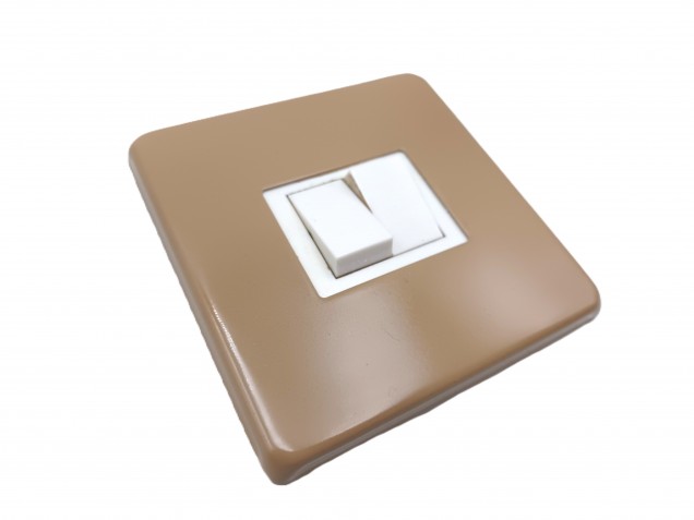 Light Switch Cover Plate Conversion In Beige