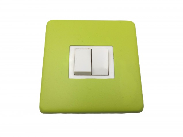 Light Switch Cover Plate Conversion In Green