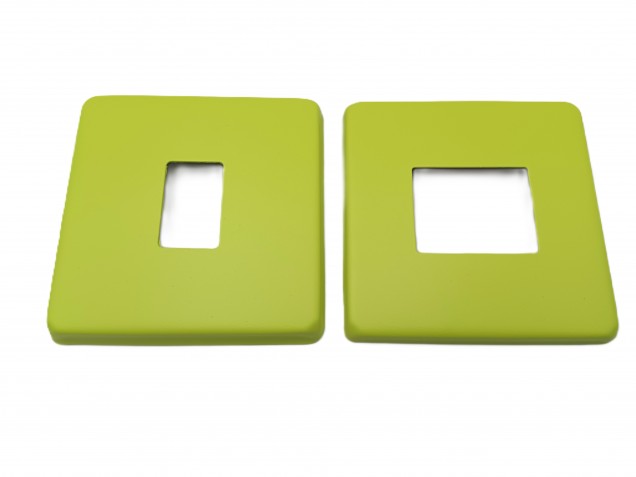 Light Switch Cover Plate Conversion In Green