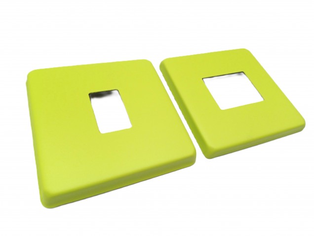 Light Switch Cover Plate Conversion In Green