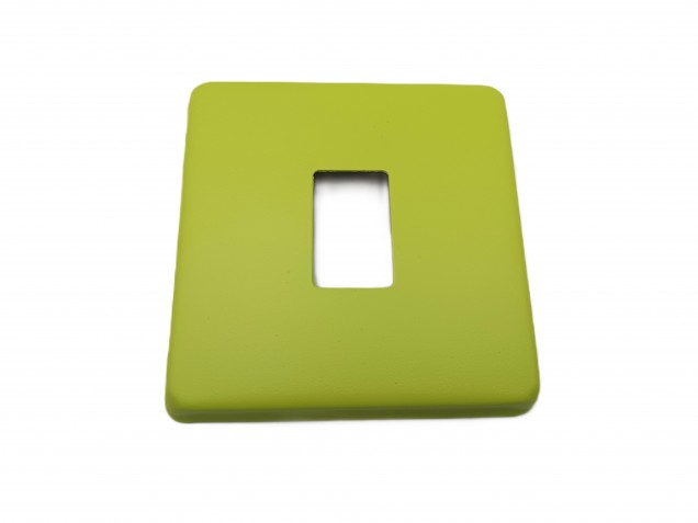 Light Switch Cover Plate Conversion In Green
