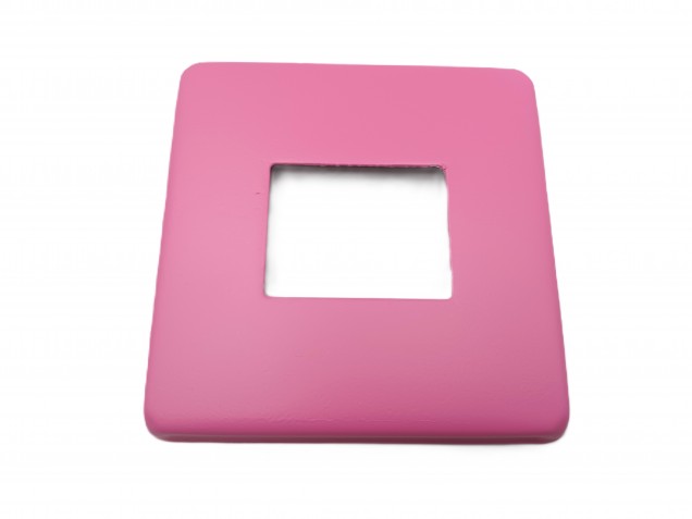 Light Switch Cover Plate Conversion In baby pink