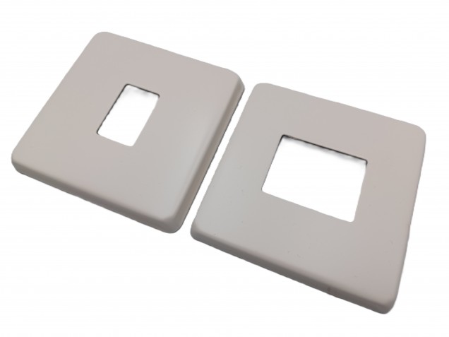 Light Switch Cover Plate Conversion In Ivory