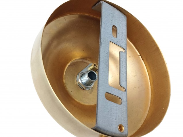 Brass Ceiling Rose With E27 Lamp Holder Set 100mm Ceiling Rose