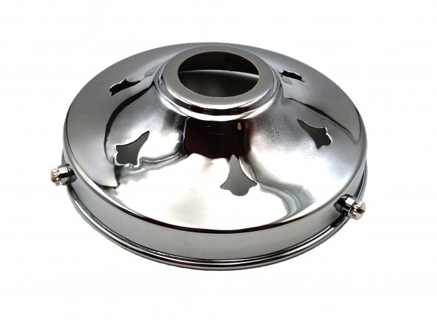 Chrome Lamp Shade Gallery 109mm Or 4 1~4 Inch Width
