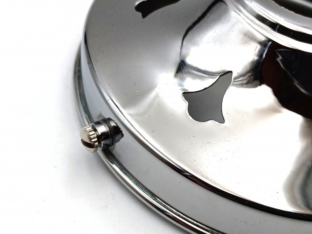 Chrome Lamp Shade Gallery 109mm Or 4 1~4 Inch Width