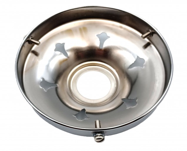 Chrome Lamp Shade Gallery 109mm Or 4 1~4 Inch Width