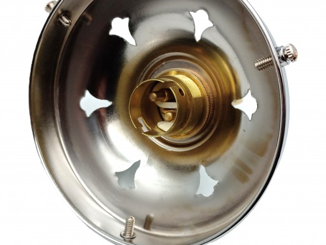 Chrome Lamp Shade Gallery 109mm Or 4 1~4 Inch Width