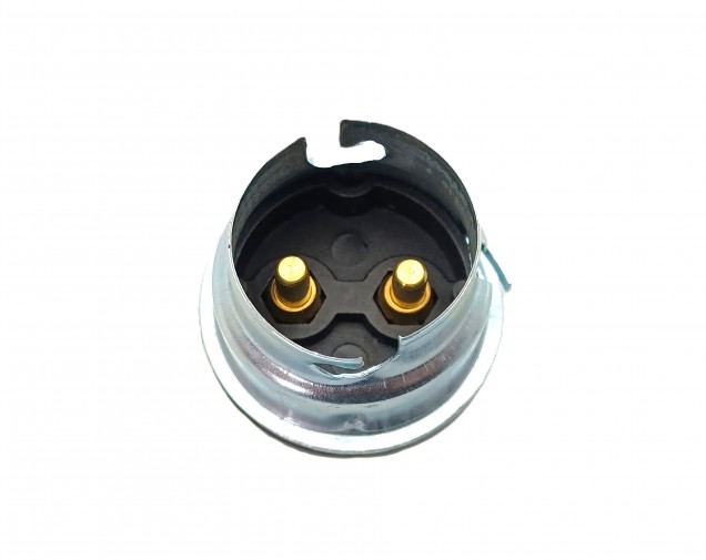 B22 BC Bakelite lamp holder plain skirt silver 10mm base thread 