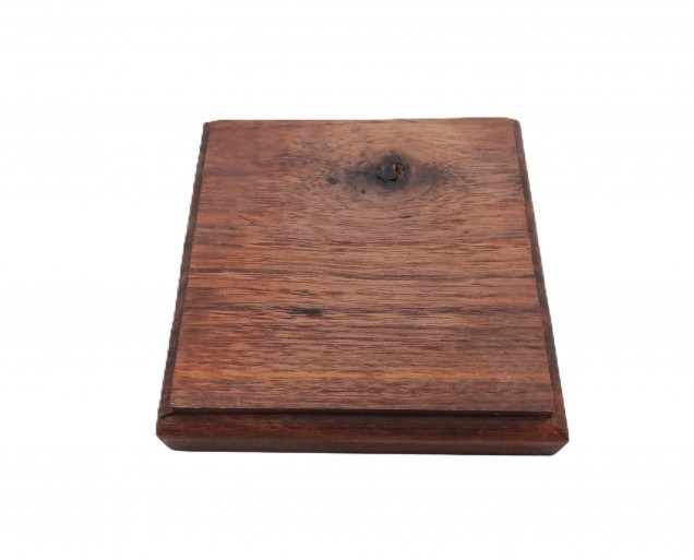 American black Walnut Ceiling Pattress square