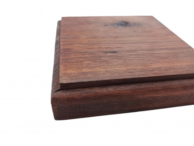 American black Walnut Ceiling Pattress square