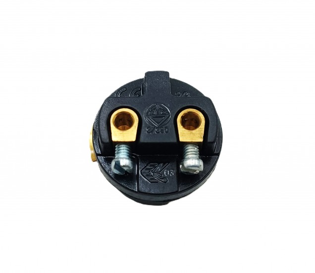 E14 Bakelite lamp holder threaded skirt and chunky shade rings black