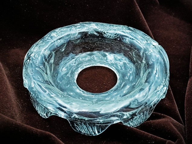 19th century Chandelier Venetian glass pan 