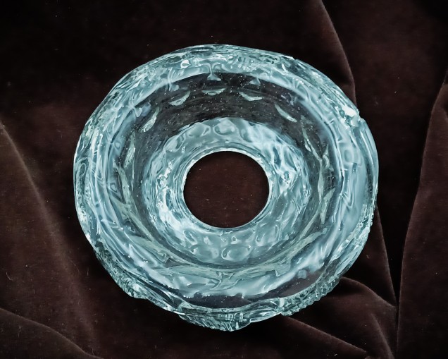 19th century Chandelier Venetian glass pan 