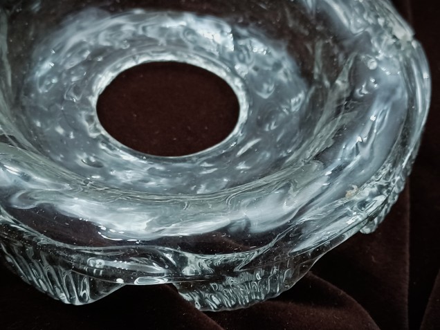 19th century Chandelier Venetian glass pan 