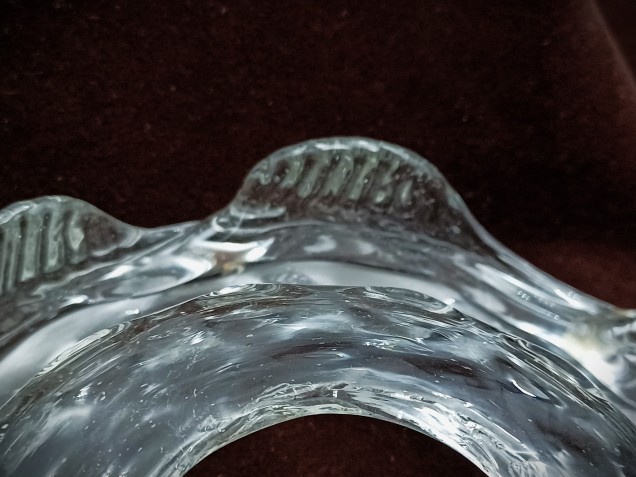 19th century Chandelier Venetian glass pan 