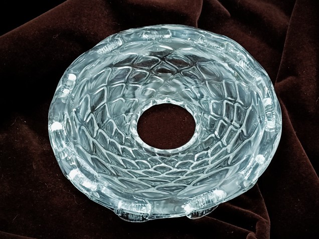 19th century Chandelier Venetian glass dish