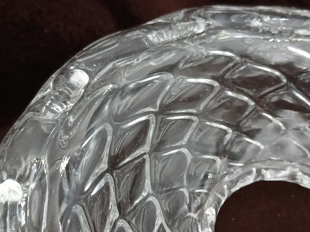 19th century Chandelier Venetian glass dish