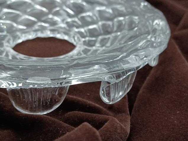 19th century Chandelier Venetian glass dish