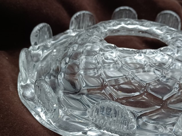 19th century Chandelier Venetian glass dish