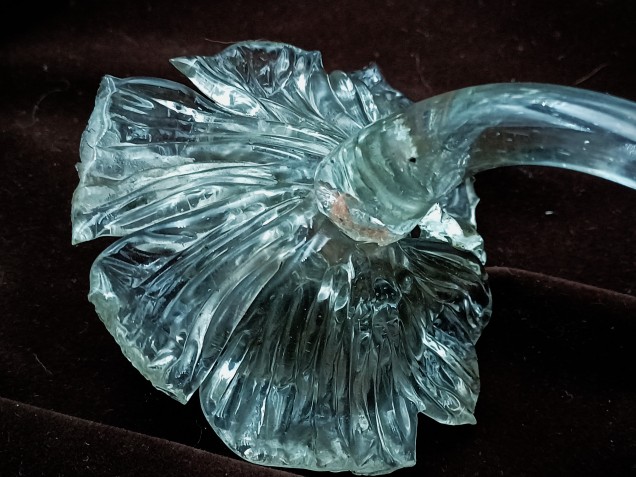 Murano chandelier glass flower 
