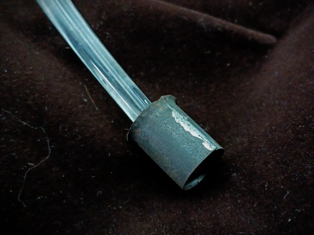 Murano chandelier clear glass flower stem