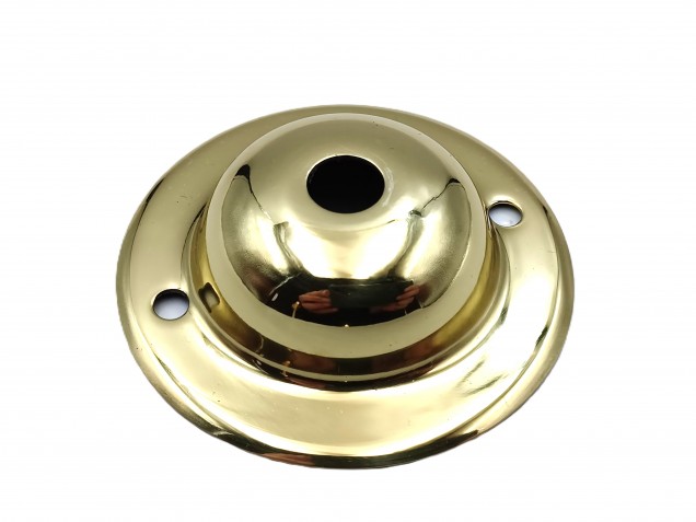 Brass Switched B22 Pedestal Lamp Holder With 65mm DOME BASE Plus Screws  4 Height Options