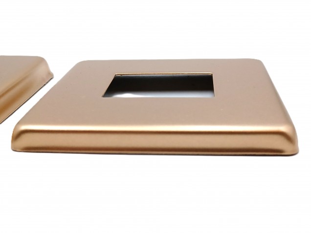 Antique gold Light Switch Cover Plate Conversion 