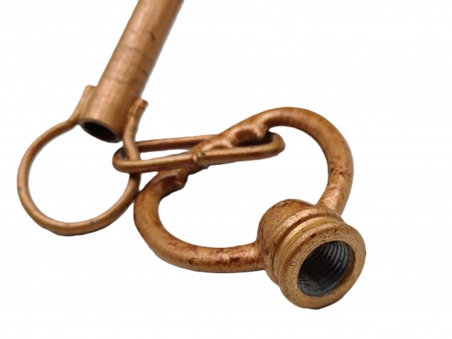 Slide up and down ceiling rose hook cover 235mm drop