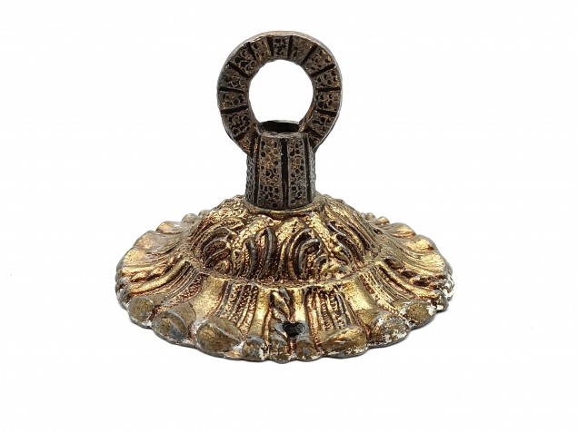 Vintage Brass ceiling hoop Ceiling Rose with screws