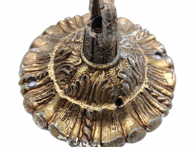 Vintage Brass ceiling hoop Ceiling Rose with screws