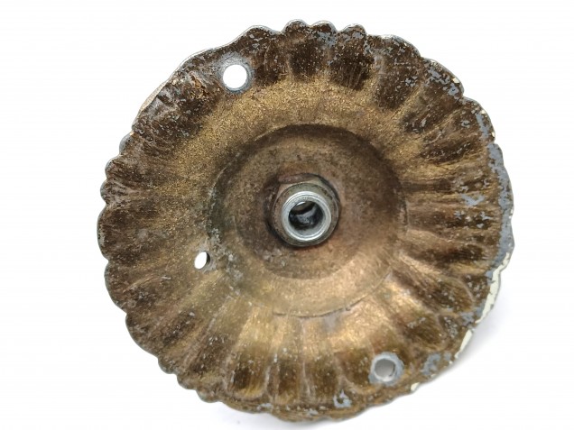 Vintage Brass ceiling hoop Ceiling Rose with screws