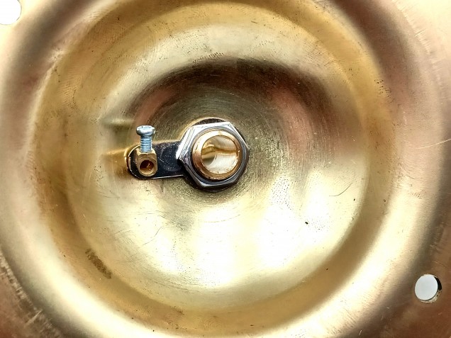 Solid Brass ceiling hook Ceiling Rose with screws 15kgs max load