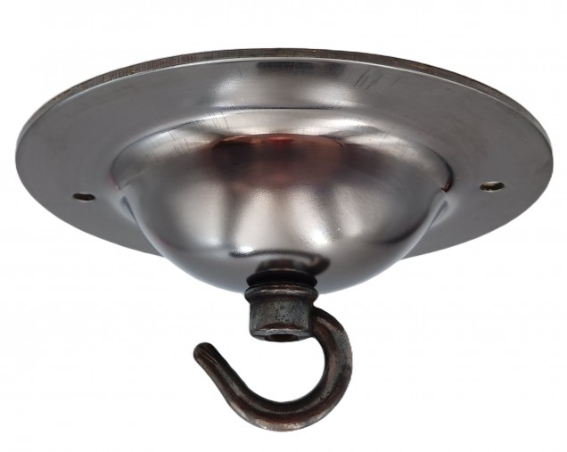 Solid Brass ceiling hook Ceiling Rose with screws 15kgs max load antique brass